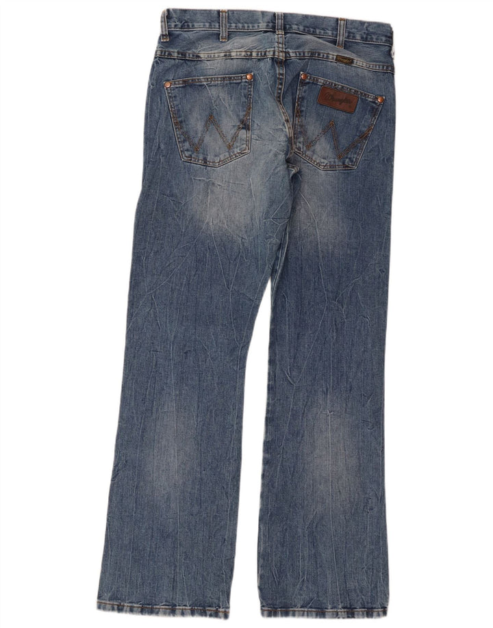 Wrangler Jean Bootcut Dayton Homme W32 L32 Bleu Coton