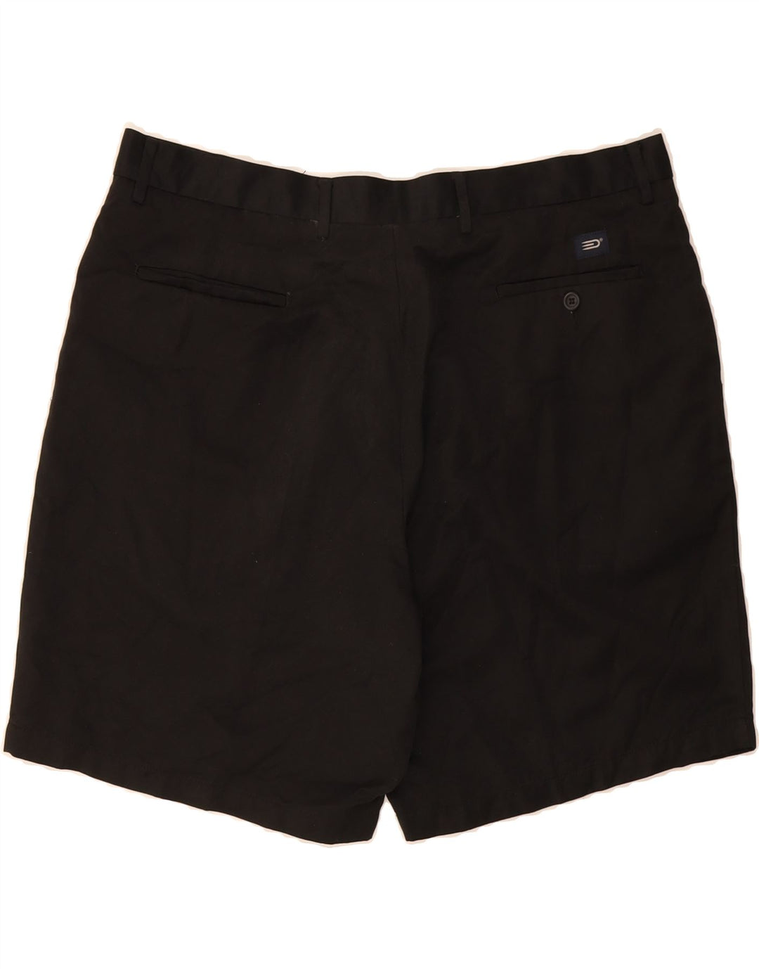 DOCKERS Mens Golf Pegged Chino Shorts W38 XL Black Polyester Vintage Dockers and Second-Hand Dockers from Messina Hembry 