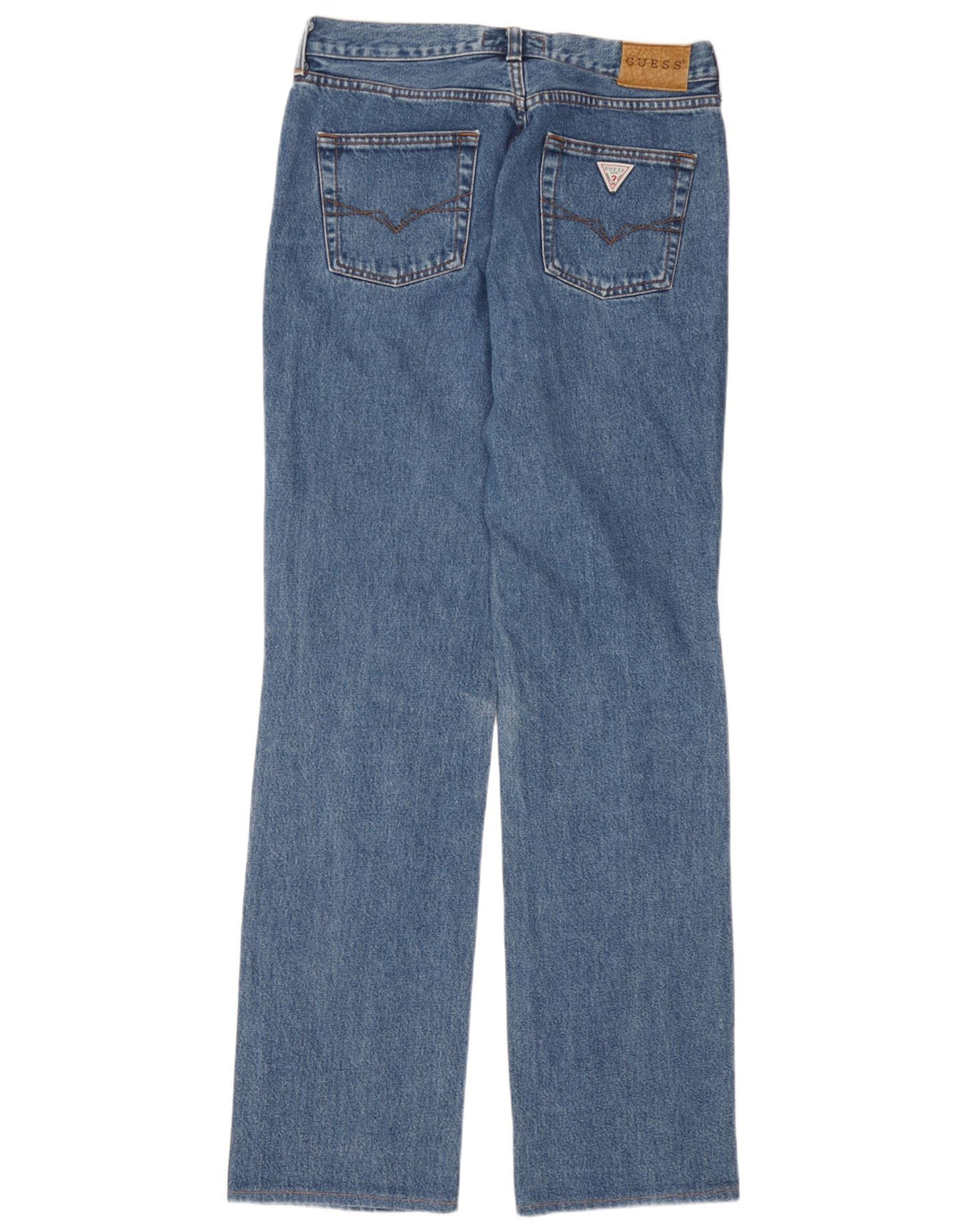 Guess Jean droit homme W31 L31 bleu coton