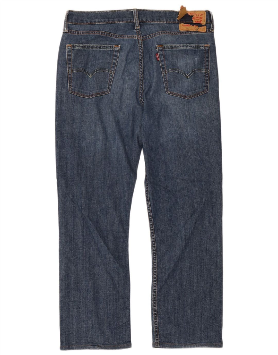 Levi's Jean Droit 514 Homme Bleu W34 L32 Coton