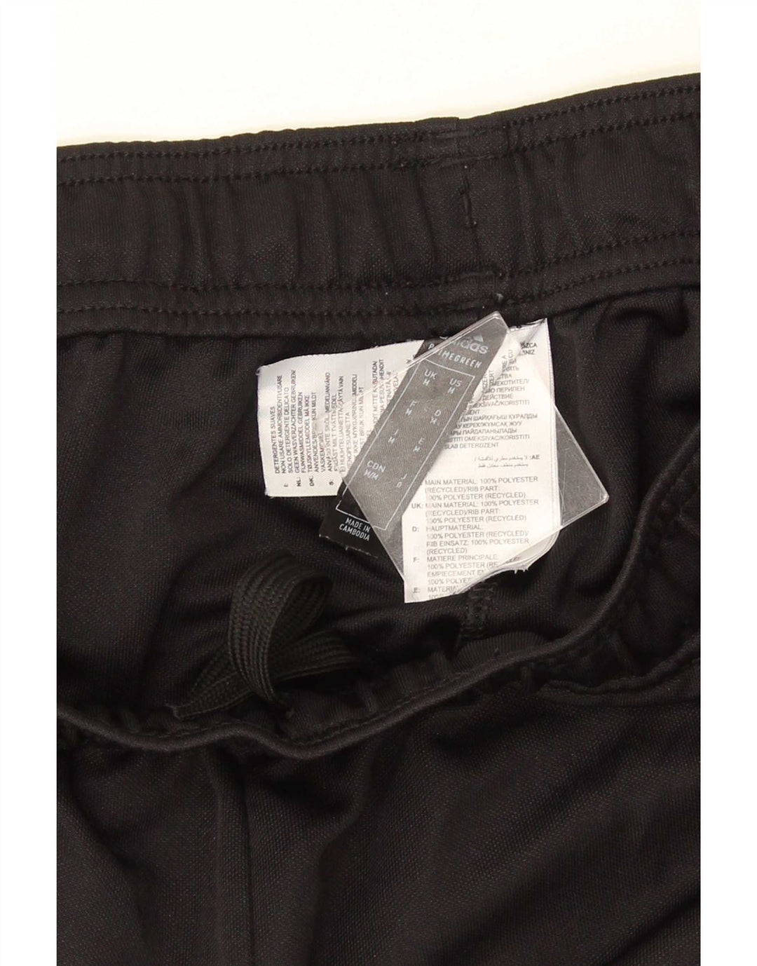 Adidas Pantalon de Survêtement Aeroready Homme Noir Moyen Polyester