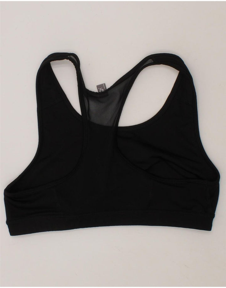 PUMA Womens Graphic Sport Bra Top UK 14 Medium Black Vintage Puma and Second-Hand Puma from Messina Hembry 