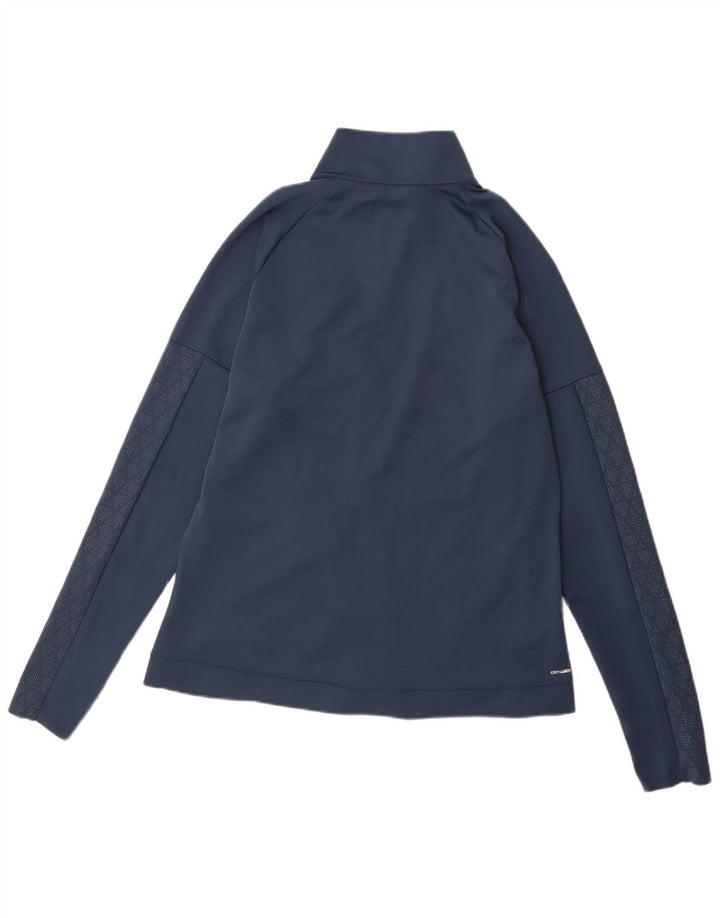 Adidas Climalite Survêtement Top Veste UK 18 XL Bleu Marine Polyester