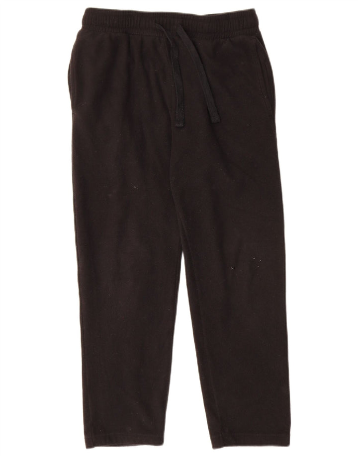 Marks & Spencer Pantalon de survêtement en velours pour femme UK 8 Small Noir