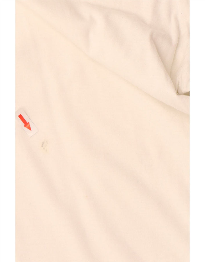 Lacoste T-Shirt coupe régulière pour hommes, taille 7 2XL, coton blanc