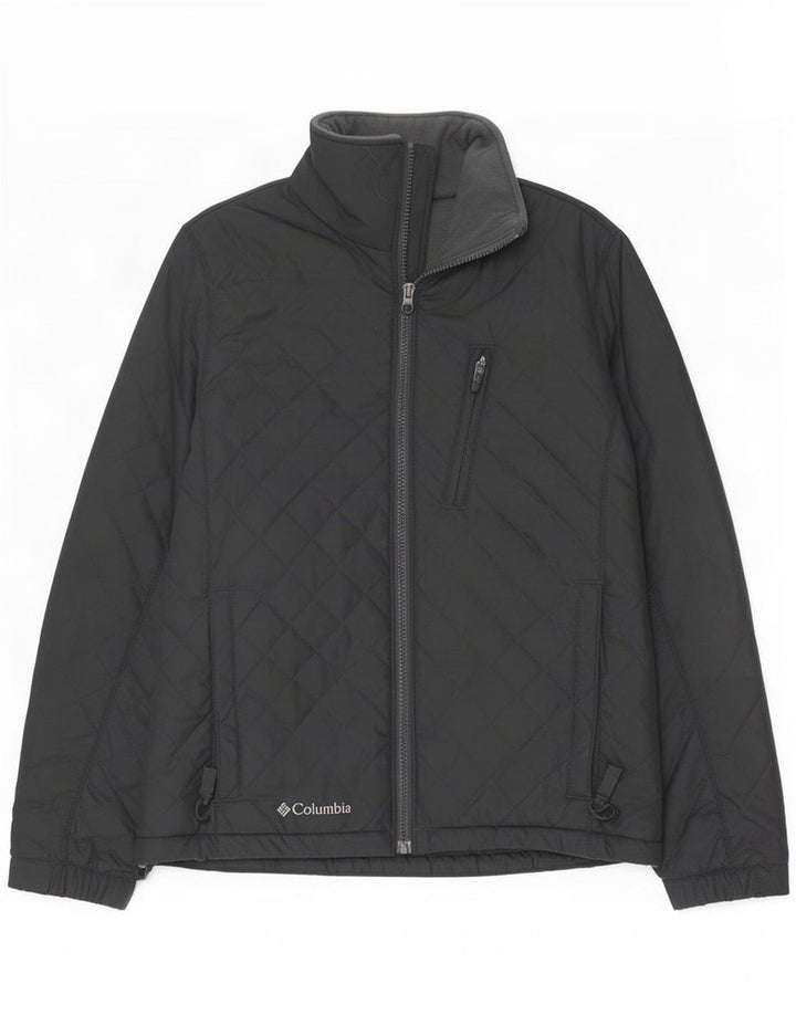 Columbia Veste matelassée pour femme UK 10 Small Gris Polyester