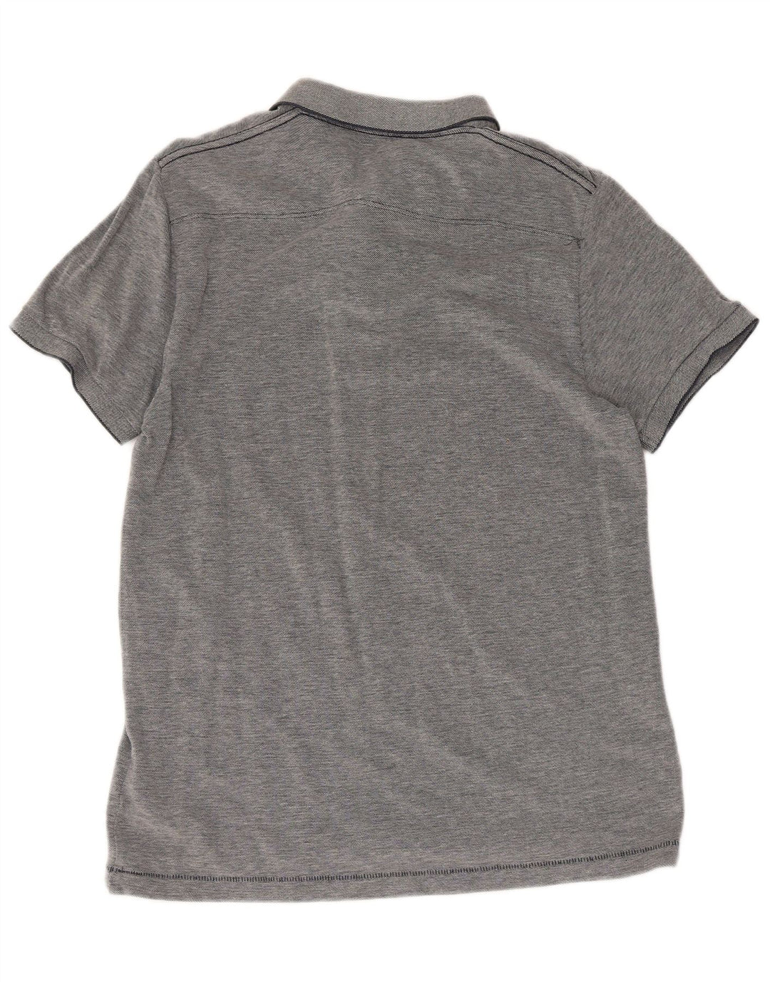 French Connection Polo Slim Homme Large Gris Moucheté Coton