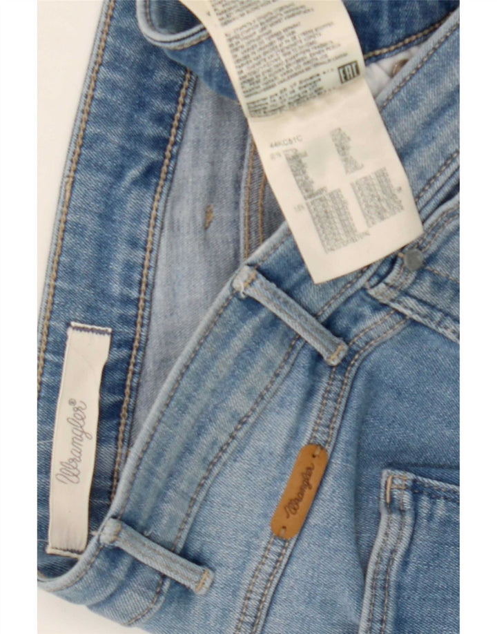 Wrangler Jean Slim Evalyn Femme W30 L27 Bleu Coton