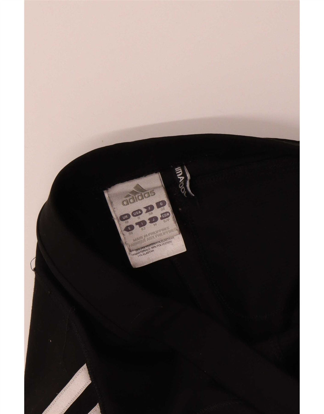 Adidas Femmes Climacool Capri Leggings UK 10 Petit Noir Polyester