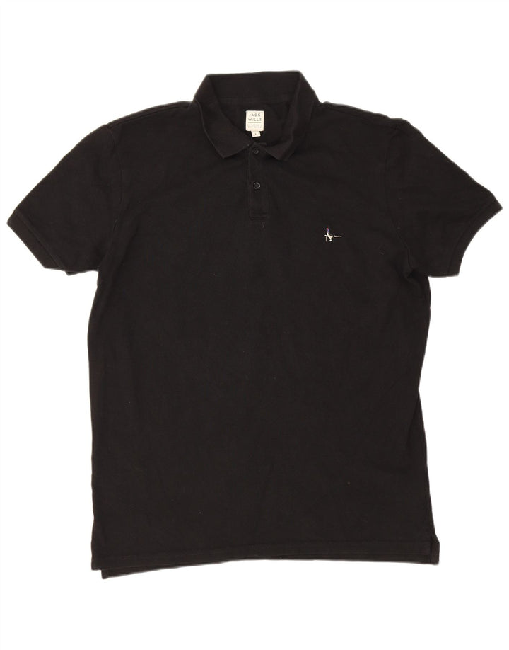 Jack Wills Polo Homme Grand Noir Coton