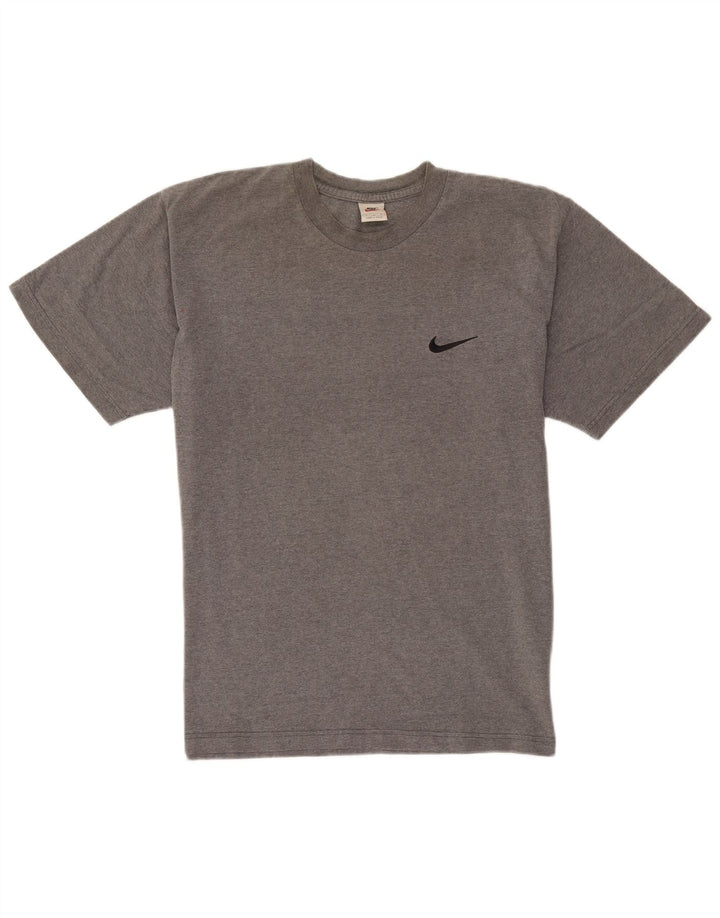 Nike T-Shirt Homme Gris Moyen Moucheté Coton