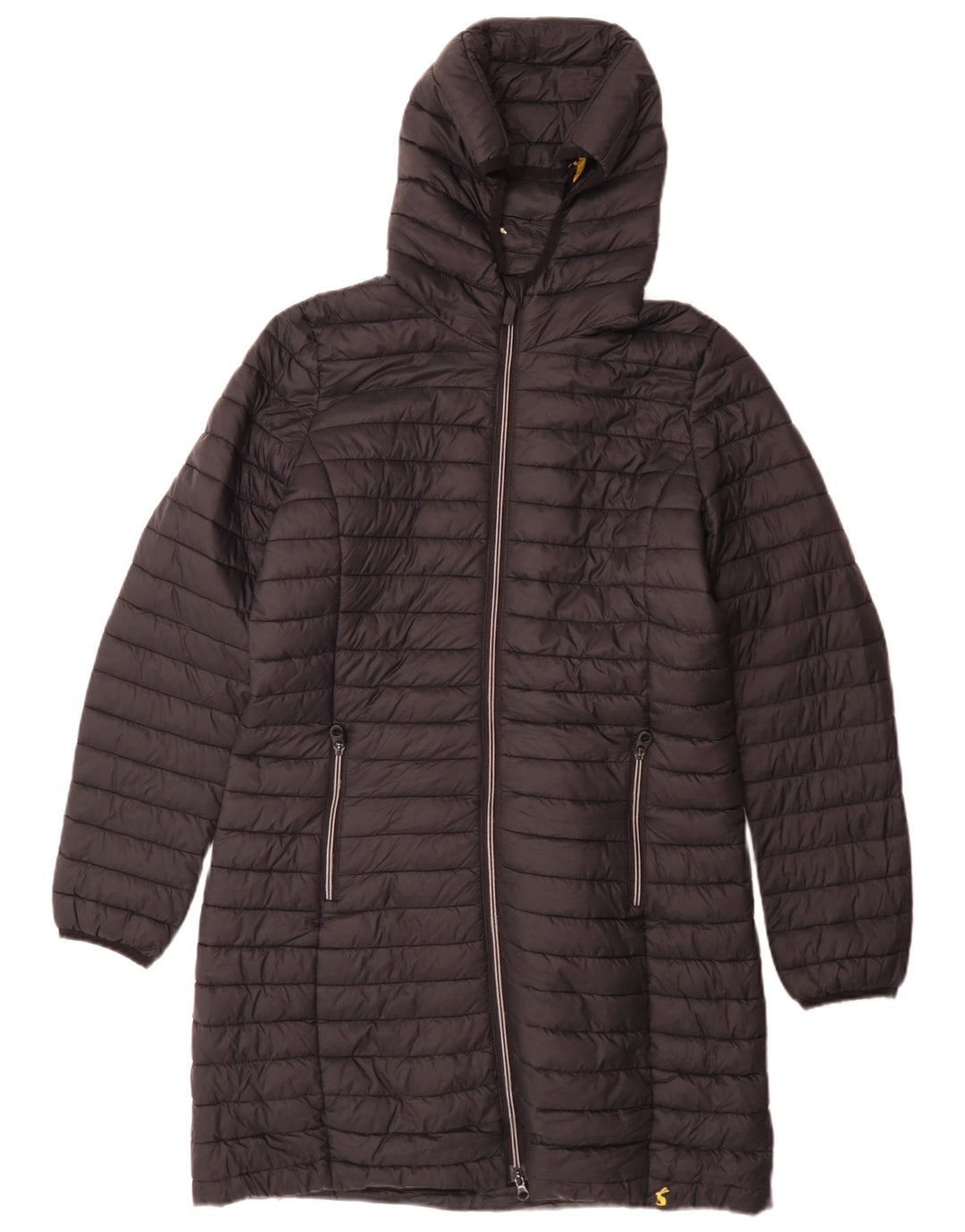 Joules Manteau rembourré à capuche pour homme UK 12 Medium Noir Polyamide