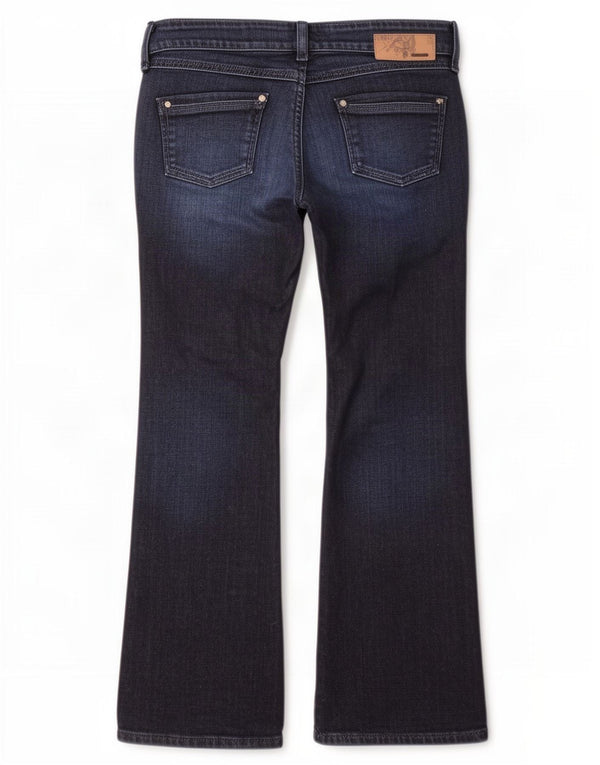 Jean Bootcut Femme Diesel Ronhar W29 L30 Bleu Marine Coton