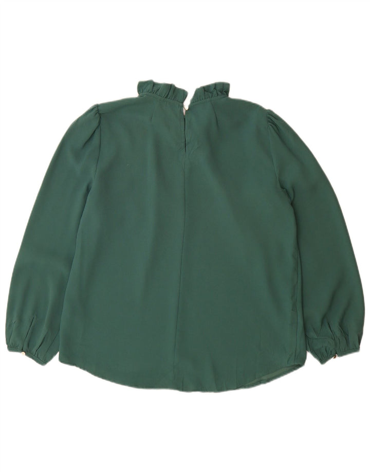 J. Crew Chemisier Femme UK 10 Petit Vert Polyester