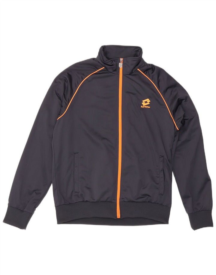 Lotto Veste de survêtement pour homme Taille L Bleu marine