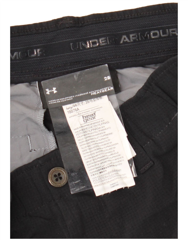 UNDER ARMOUR Short chino Heat Gear W28 petit noir en polyester pour homme