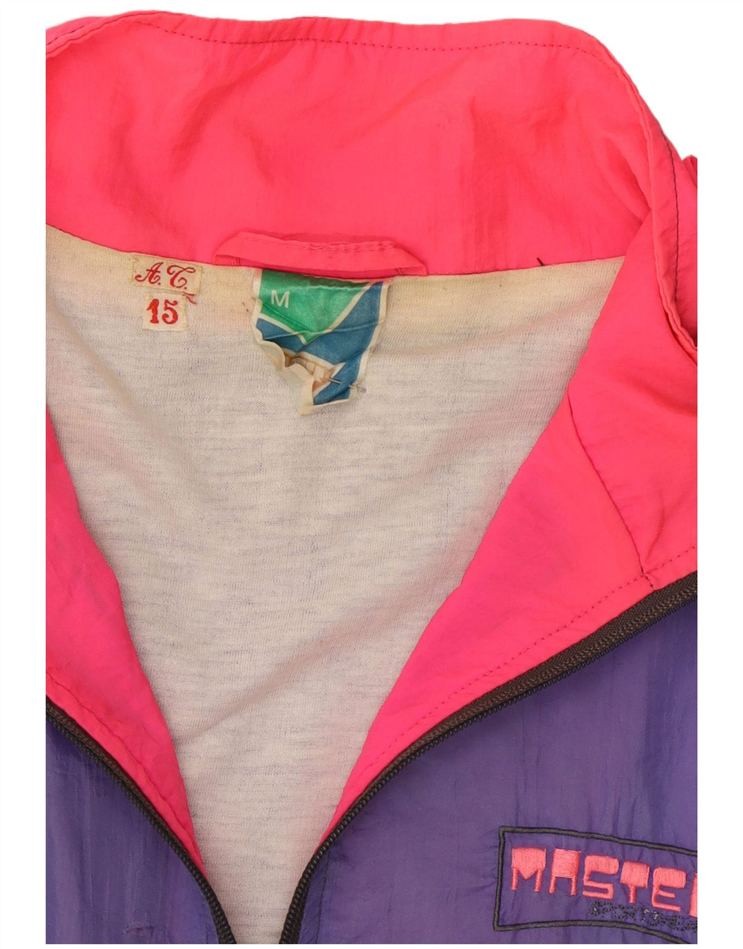 Master Veste de Survêtement Homme Medium Multicolore Colourblock Polyamide