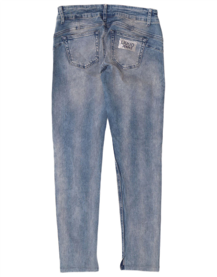Liu Jo Jean Slim Femme W29 L29 Bleu Coton Classique
