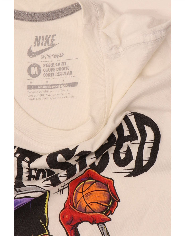 Nike T-shirt coupe classique pour homme Blanc moyen