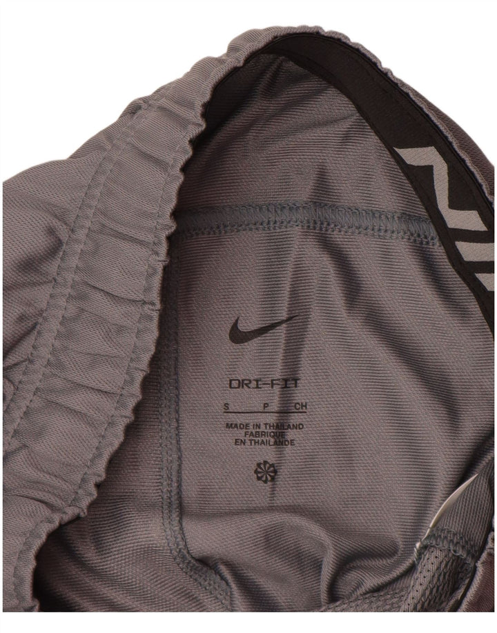 Nike Short de sport Dri Fit pour homme Petit gris Polyester