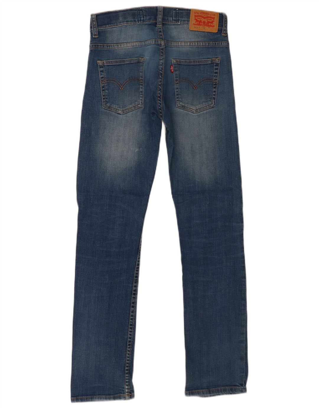 Levi's Garçon 511 Jean Slim 13-14 ans W28 L29 Bleu Coton