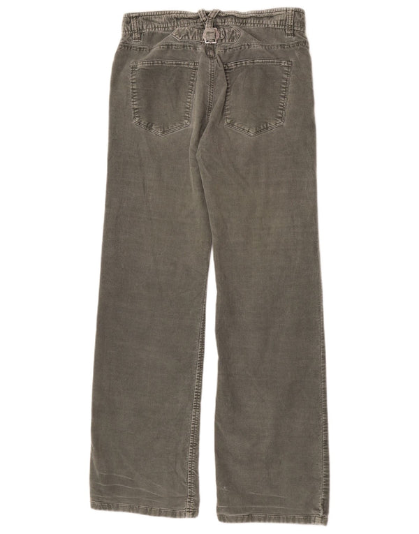 Gap Pantalon décontracté en velours coupe ample pour femme UK 6 XS W26 L30 Kaki Coton