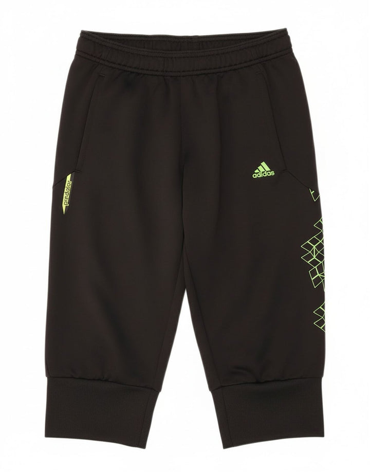 Adidas Hommes Climalite Bermuda Sport Short Petit Noir Polyester