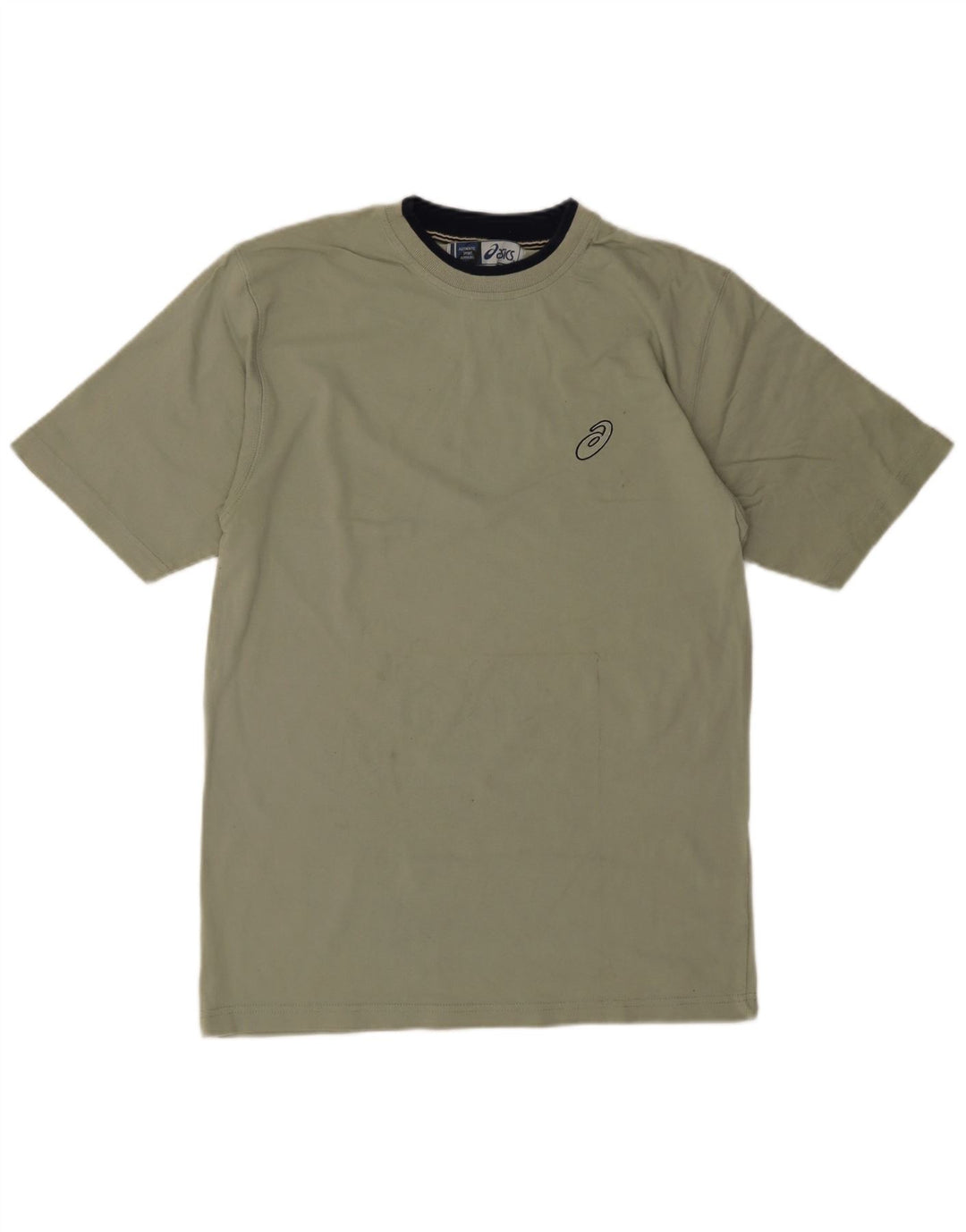 Asics T-Shirt Homme Haut Large Vert Coton