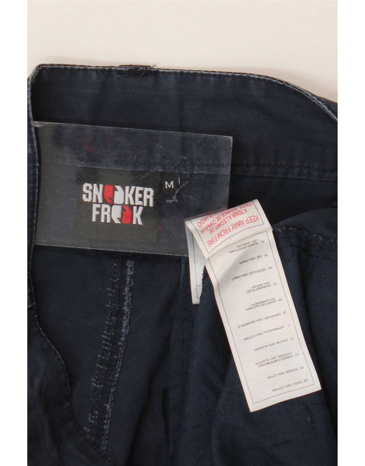 Sneaker Freak Short Cargo Homme Moyen W32 Bleu Marine Coton