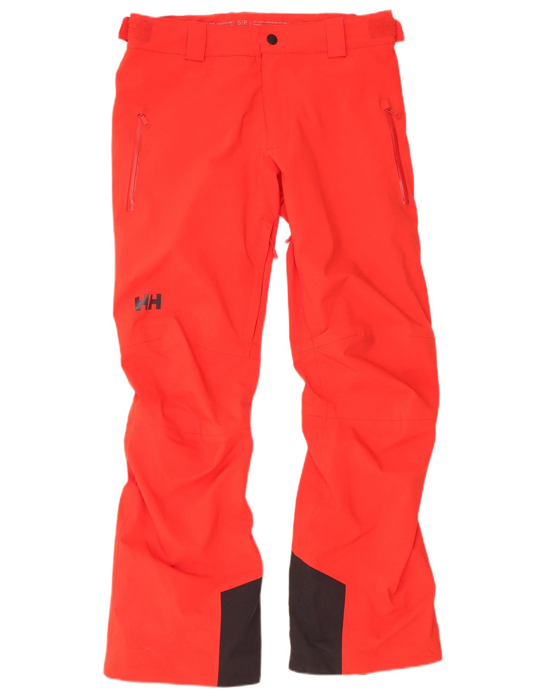 Helly Hansen Pantalon de ski régulier pour homme Small Rouge Colorblock Polyester