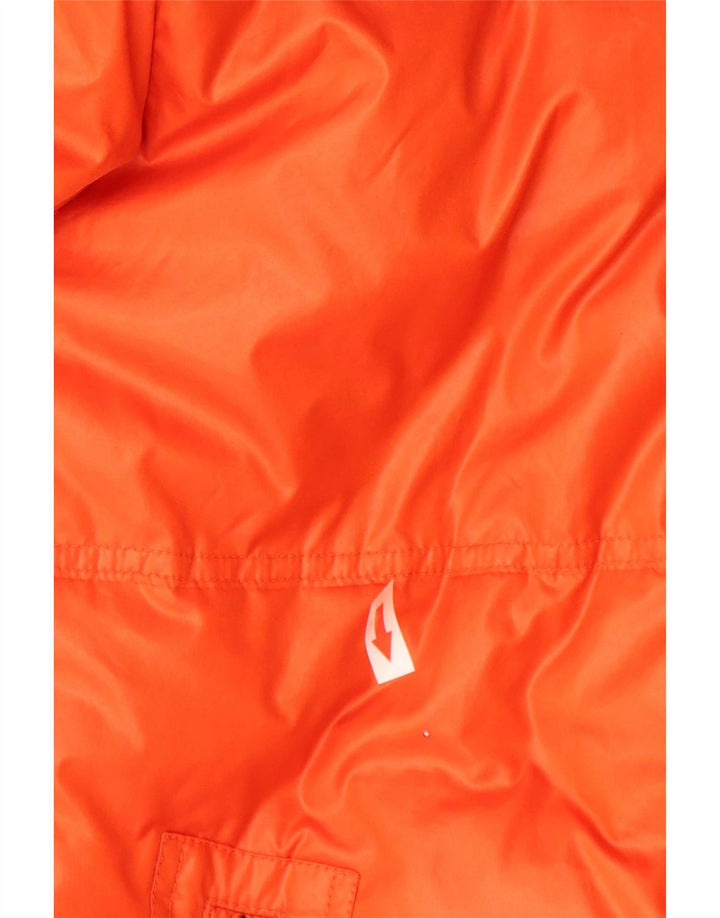 Fila Veste matelassée à capuche pour hommes UK 36 Small Orange Polyester