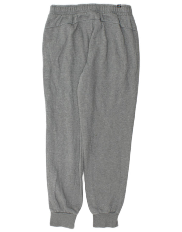 Puma Pantalon de Survêtement Joggers Homme Gris Moyen Coton