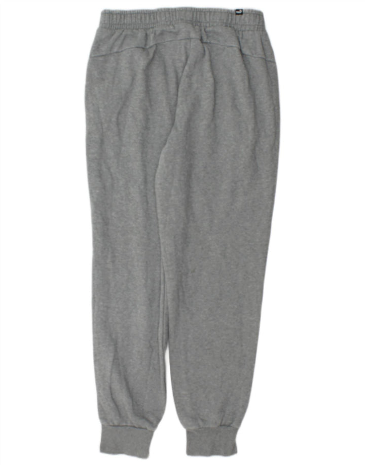 Puma Pantalon de Survêtement Joggers Homme Gris Moyen Coton