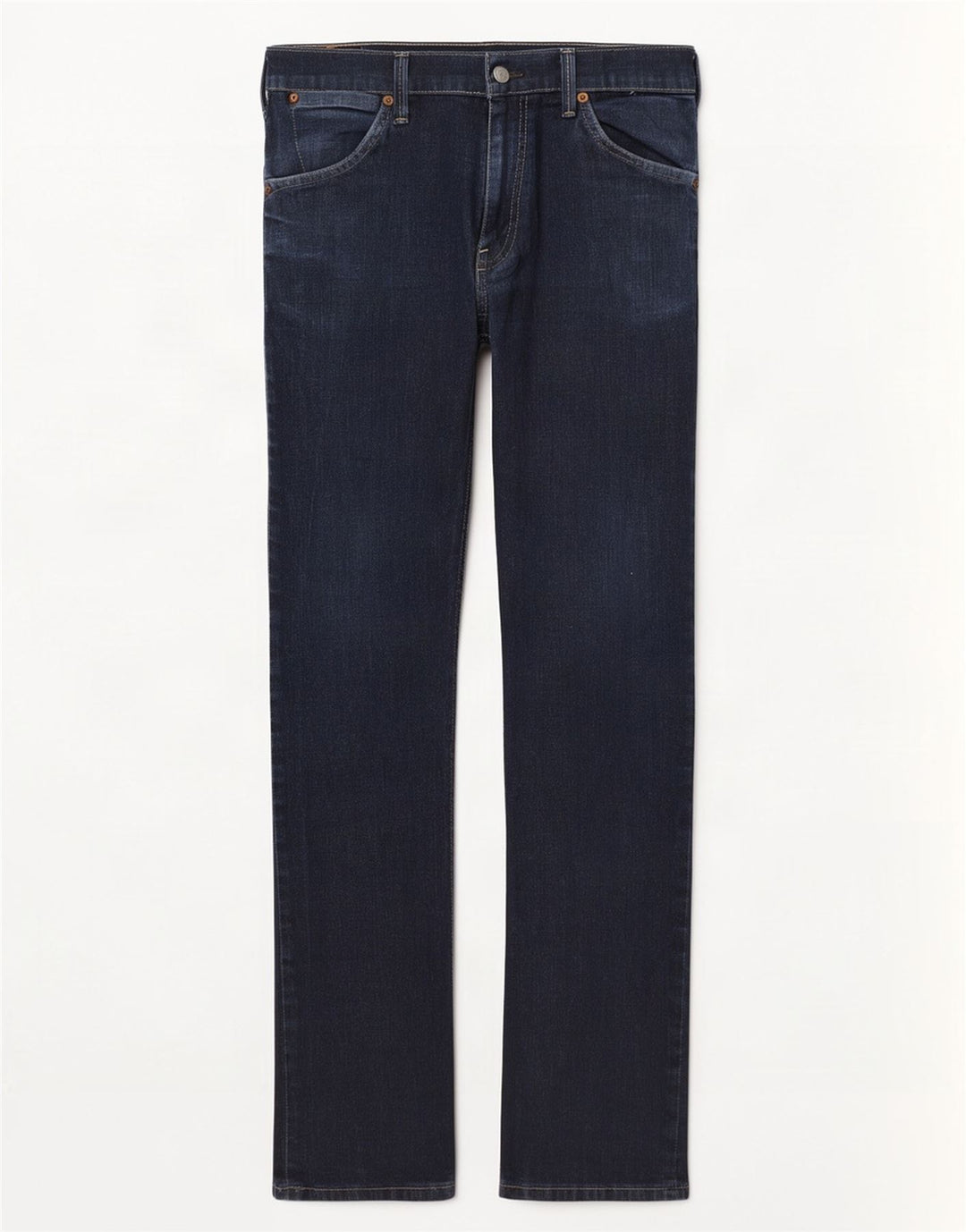 Levi's Jean Droit 504 Femme W30 L32 Bleu Marine Coton