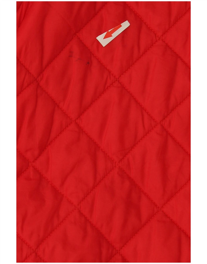 Benetton Veste matelassée Garçon 13-14 ans Grand Rouge Polyamide
