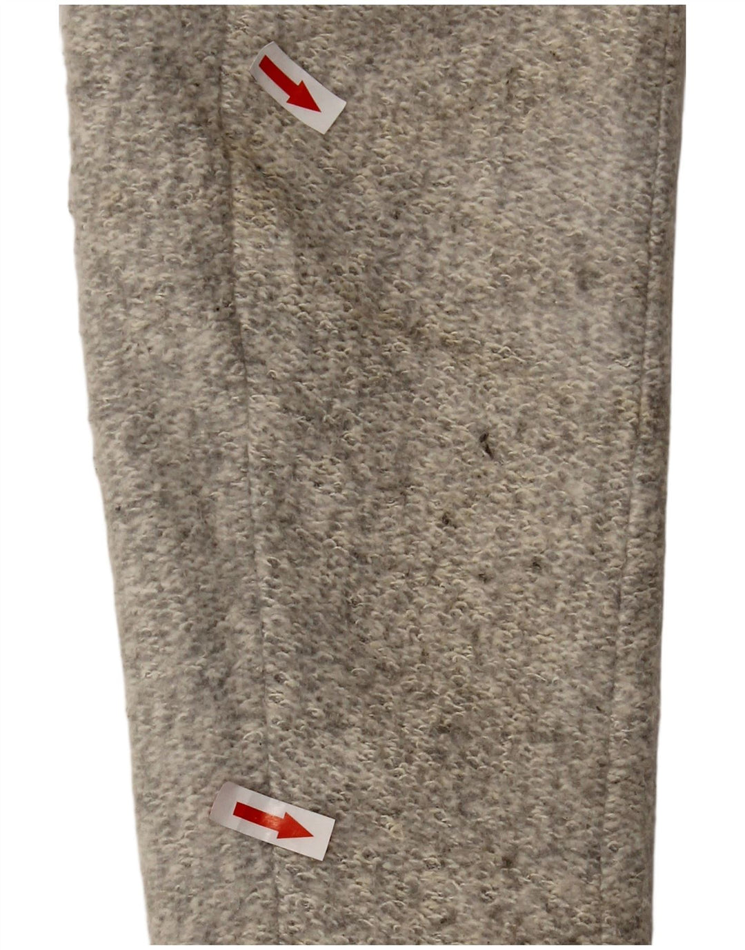 Zara Womens Pardessus UK 14 Large Gris Polyester