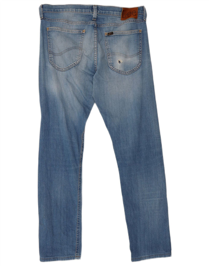 Lee Jean Droit Luke Homme W31 L29 Bleu Coton