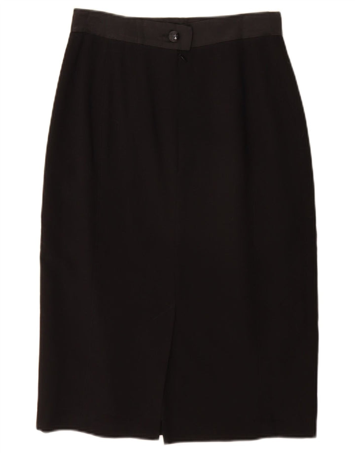 Laurel Jupe crayon femme EU 36 Small W26 Laine vierge noire