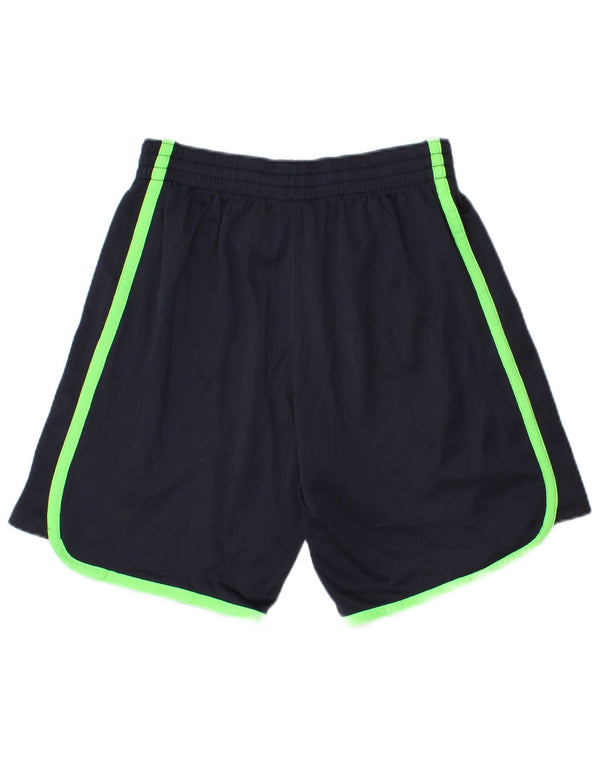 CHAMPION Short de Sport Graphique Garçon 13-14 Ans XL Bleu Marine