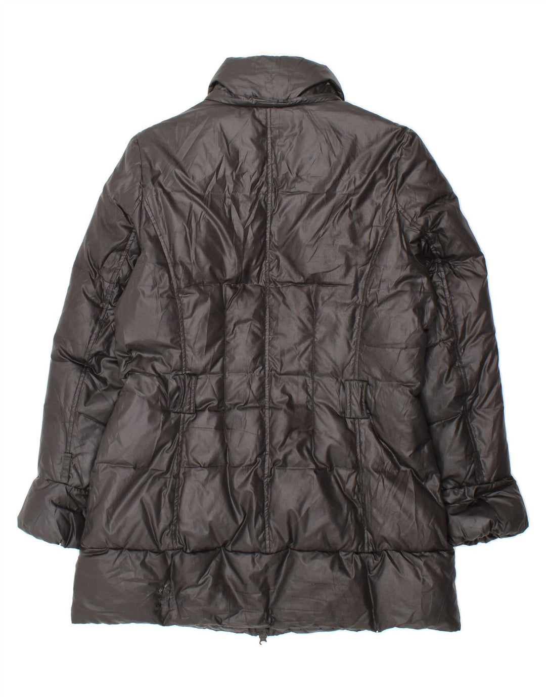 REFRIGUE Womens Padded Jacket UK 16 Large Black Polyester Vintage Refrigue and Second-Hand Refrigue from Messina Hembry 