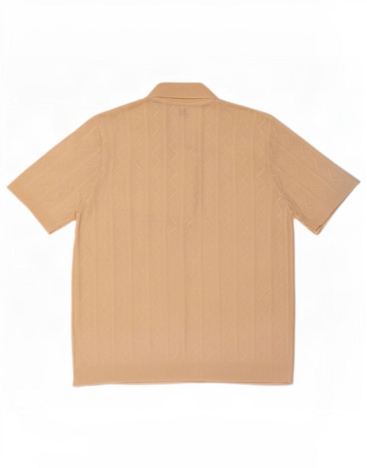 Huber Polo Homme Beige Moyen