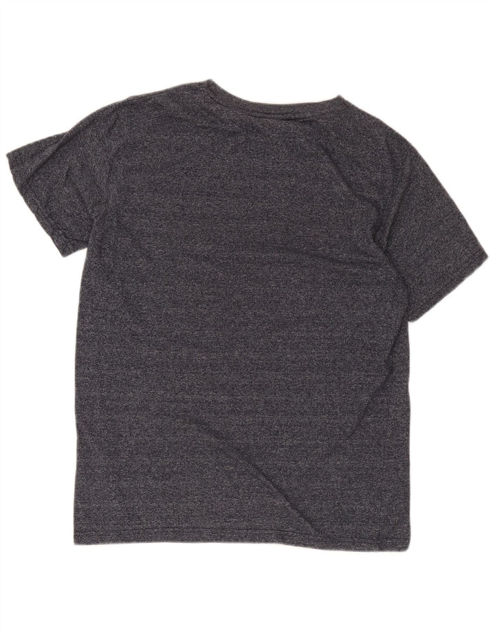 Ellesse T-Shirt Graphique Homme Gris Moyen Moucheté Coton