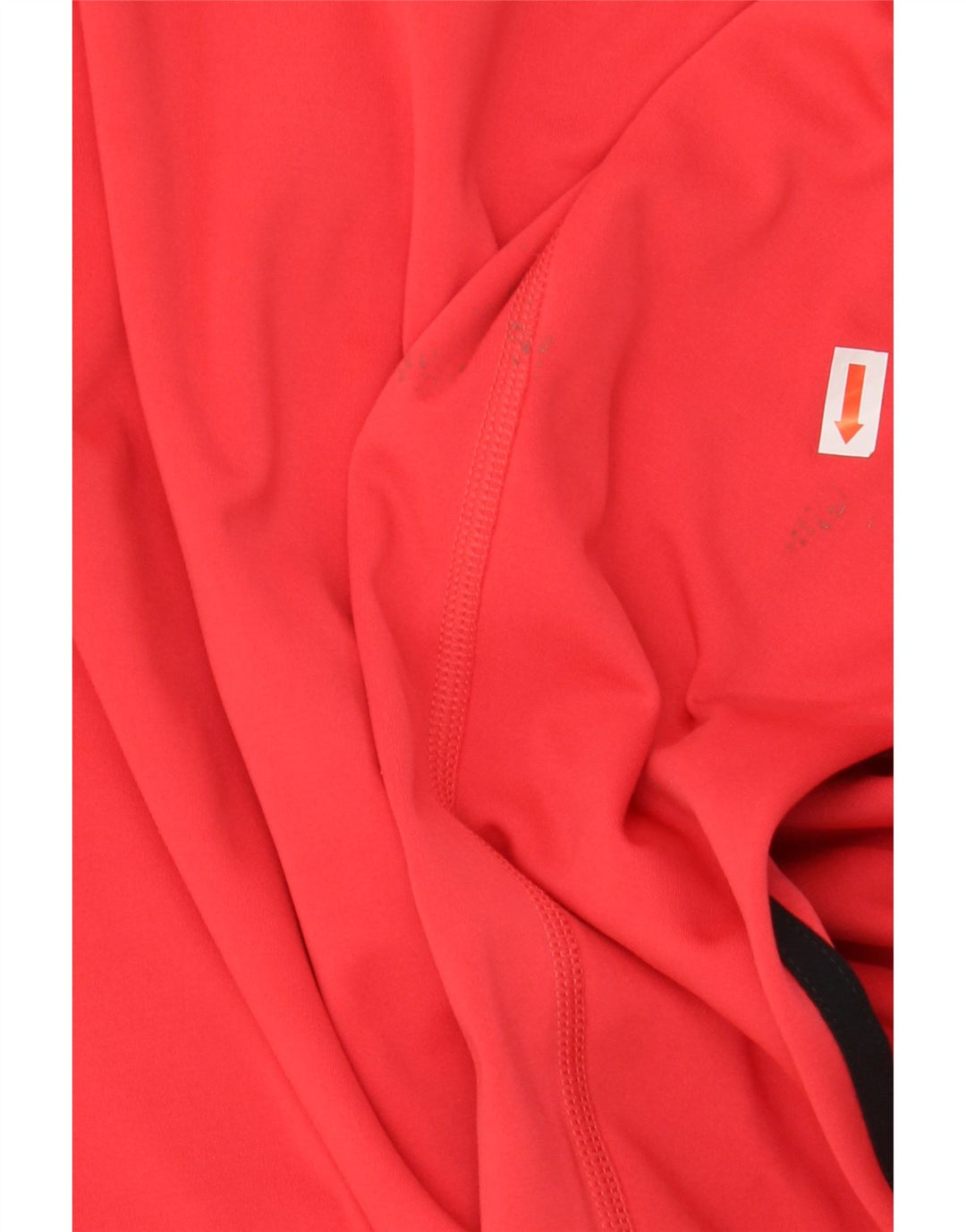 ADIDAS Womens Climalite Tracksuit Top Jacket UK 8/10 Small Red Polyester Vintage Adidas and Second-Hand Adidas from Messina Hembry 