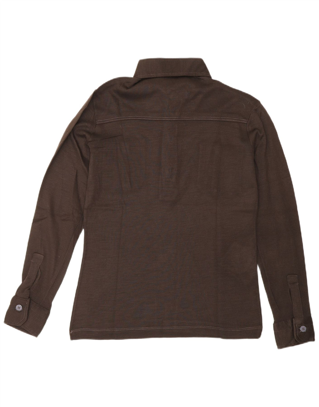 BETA Chemise pull femme US 6 Acrylique marron moyen