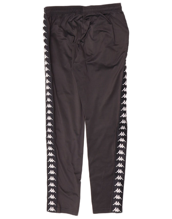 Kappa Pantalon de Survêtement Graphique Garçon 15-16 ans Noir Colourblock