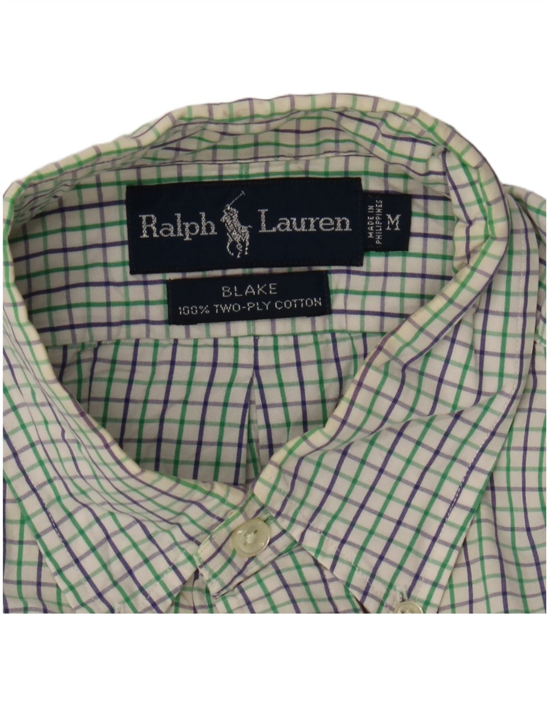 Ralph Lauren Chemise à Manches Courtes Blake Homme Carreau Multicolore Moyen