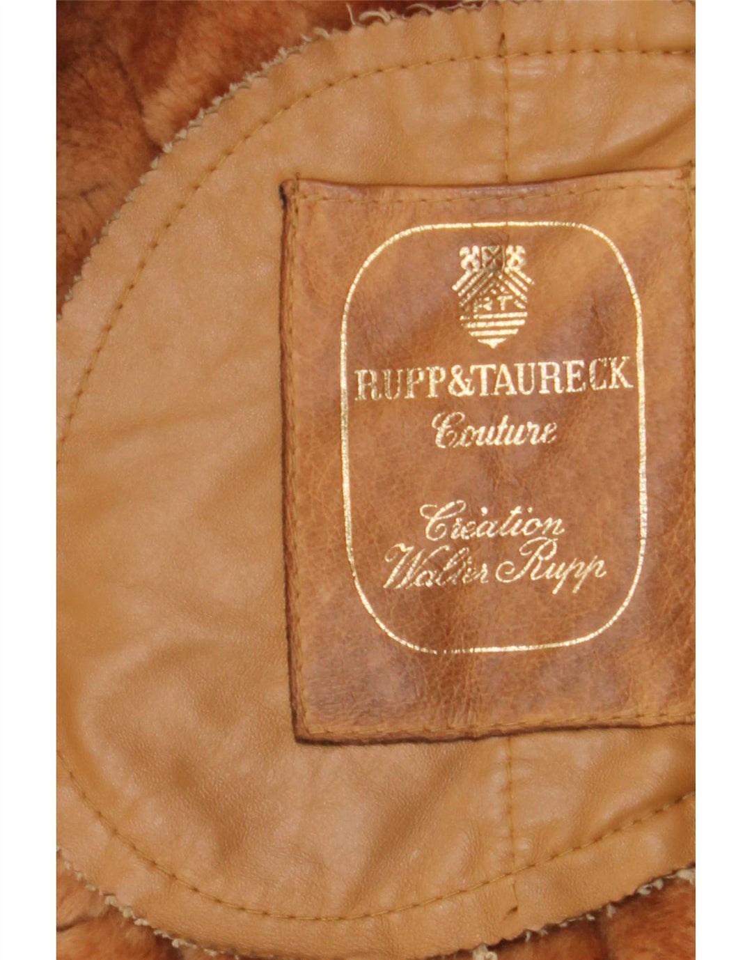 Rupp & Taureck Couture Veste en peau de mouton pour femme UK 14 Marron moyen