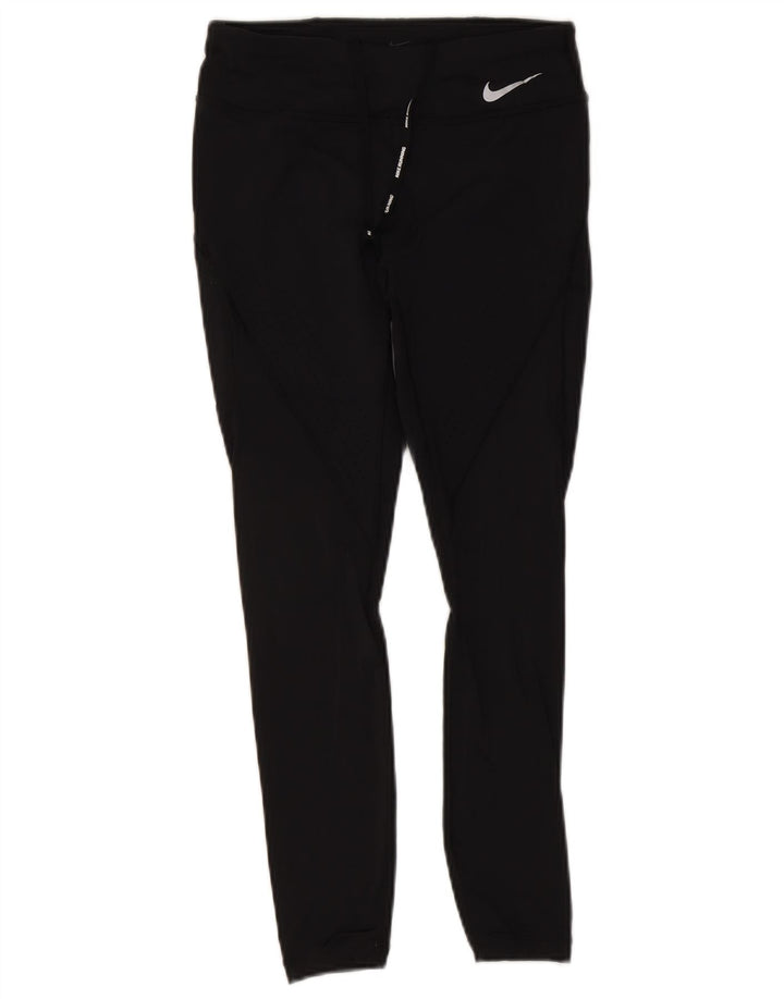 Nike Legging Dri Fit pour femme UK 8 Small Noir Nylon