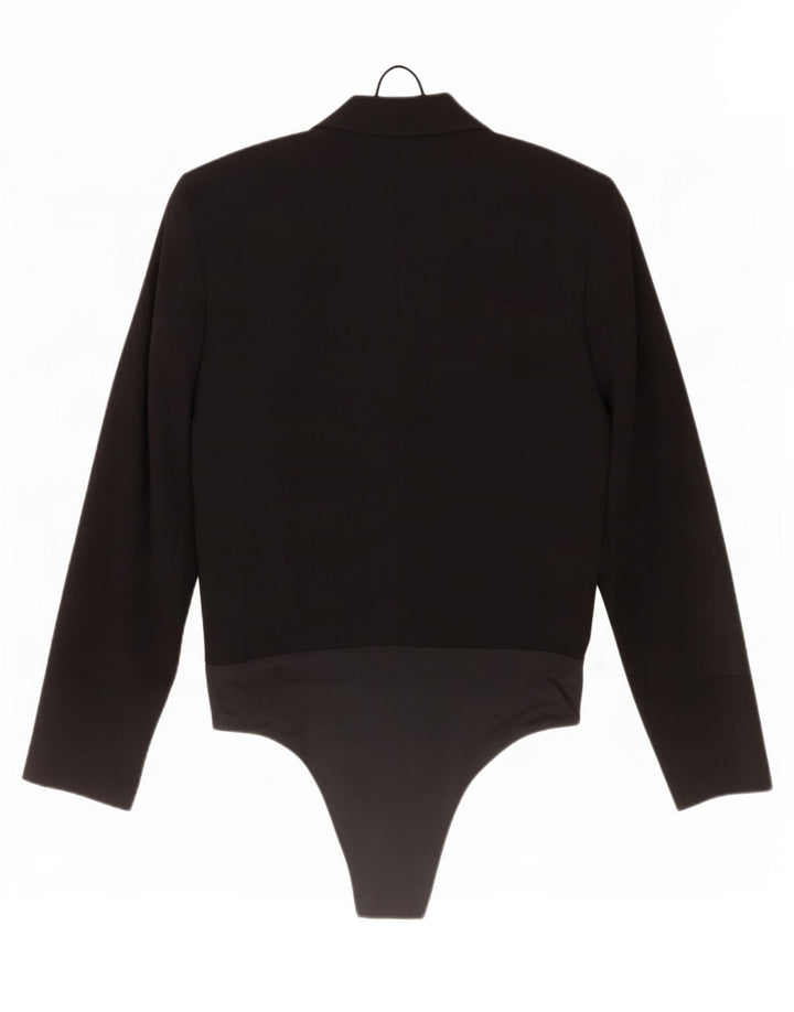 Zara Femme Blazer Body UK 6 XS Noir Polyester