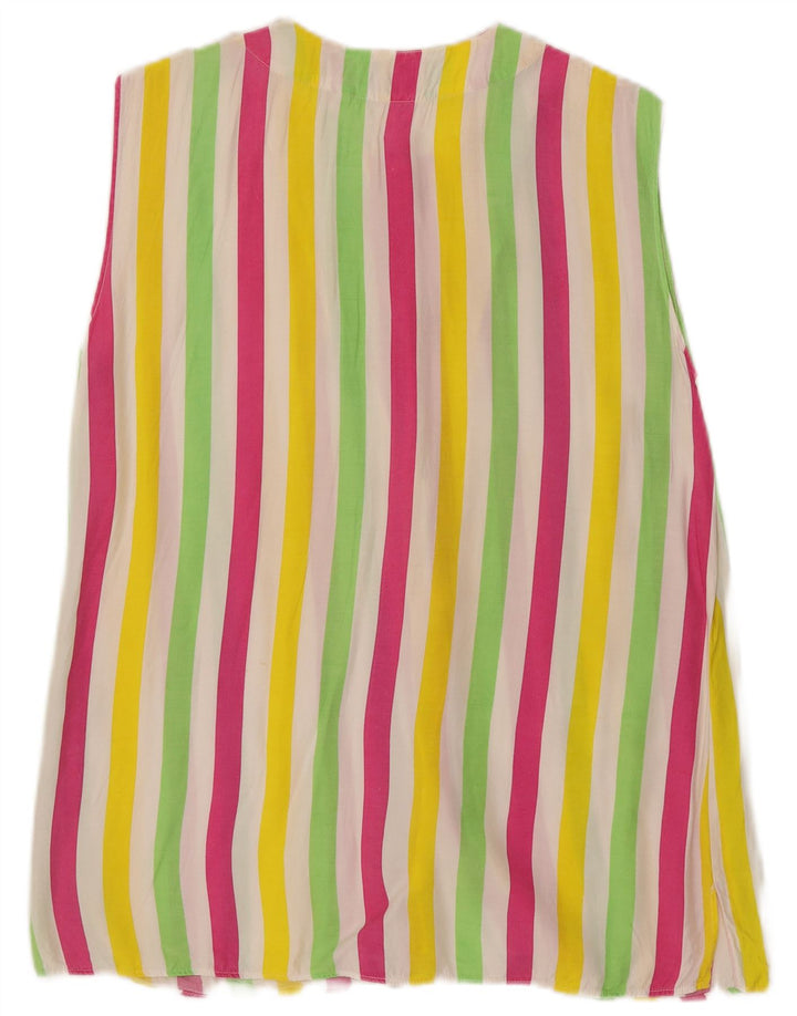Enara Camice Chemisier pour femme UK 14 Medium Multicolore Rayé